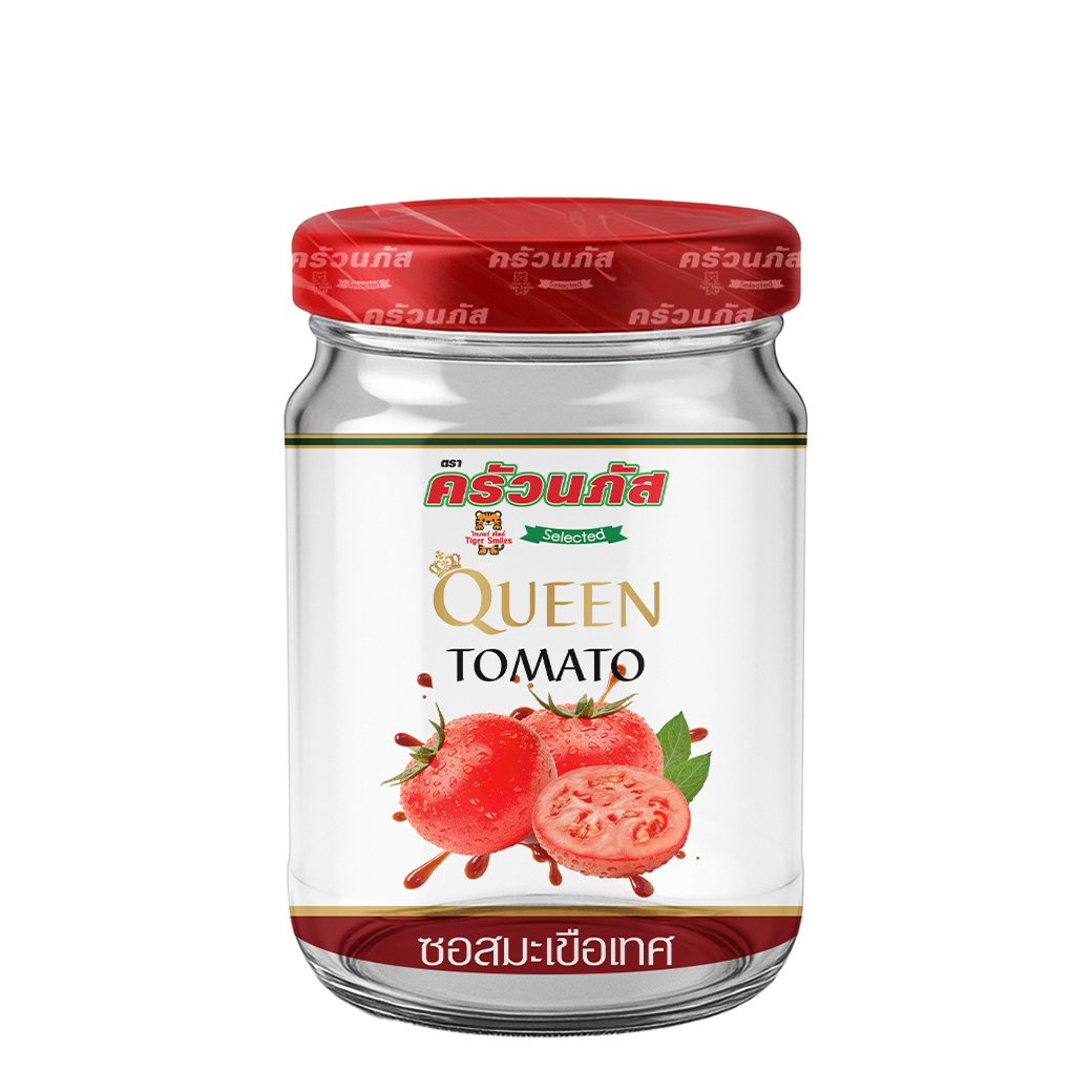 Kruanapat Queen Tomato (Glass jar) 450g x 24 jar